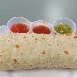 Pollo Asado Burrito