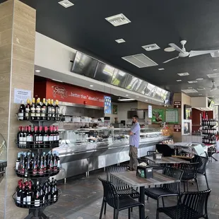 Food portion size good and very reasonable prices!