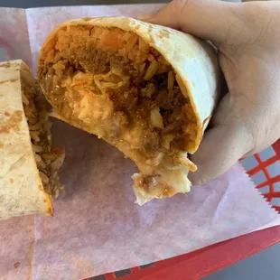 Barbacoa burrito
