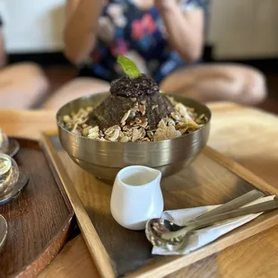 Bingsoo green tea