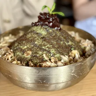 Matcha &amp; Mugwort Bingsoo