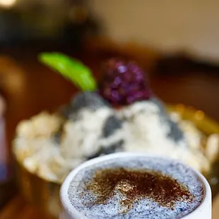 Black sesame smoothie