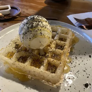 Croissant and Waffle