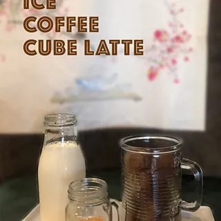 Iced Coffee Cube Latte