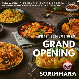 Coming soon April 1st