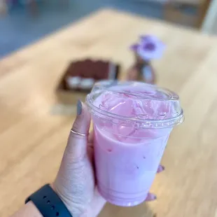 Cherry Blossom Latte - ICED