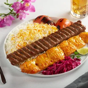 Soltani Chicken with Beef (Bone-less chicken with ground beef)