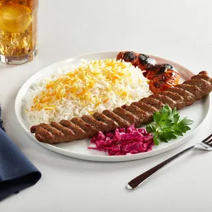 Ground beef with rice