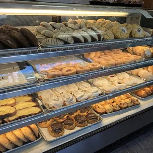 a variety of baked goods