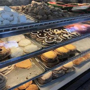 a variety of baked goods