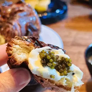 10/21/2023 Sorrel 4 Course - add on caviar course ($38/pp) - mt tam cheese, Kaluga caviar