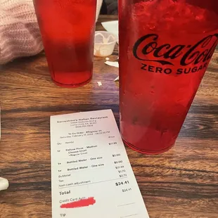 At $2 a cup, I would have chosen soda over tap water!