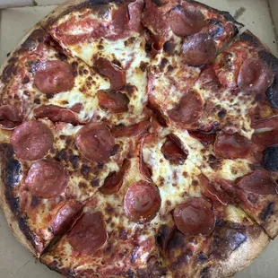 Pepperoni pizza