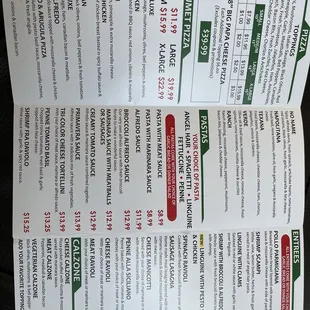 Lots of choices.