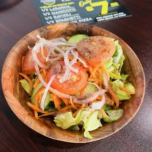 salads, food