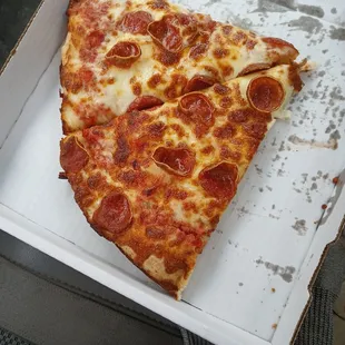 By the slice, $2 a piece.