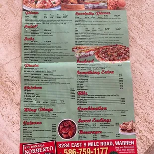 Menu Feb 2021