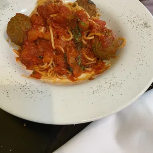 Spaghetti and Meatballs