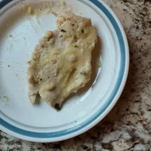 The supposed sauted chicken breast