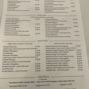 Back of menu (9/18/2022)