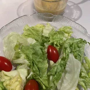 Salad. Best part of the meal