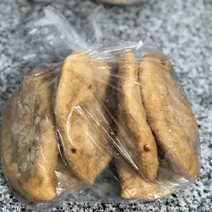 a bag of cookies