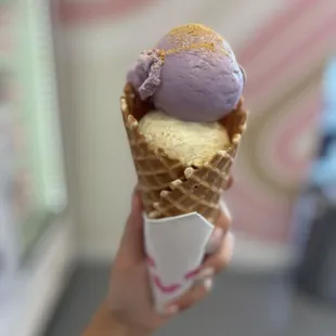 Honey Lavender &amp; Salted Pistachio Brittle Pint IG @mags.foodie