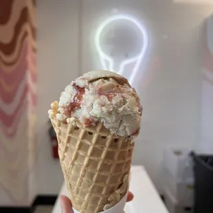 Vegan strawberry shortcake
