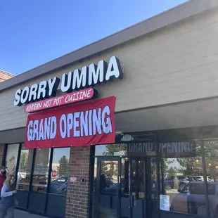 Outside of Shop