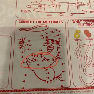 Missing 60 on kids menu