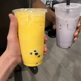 Coconut Taro Milk Tea