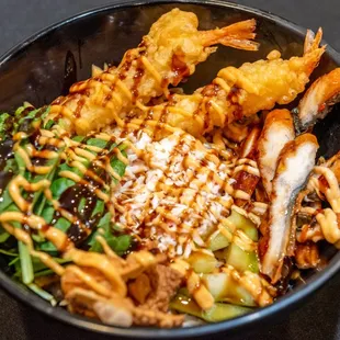 Ninga Crunch Poke Bowl