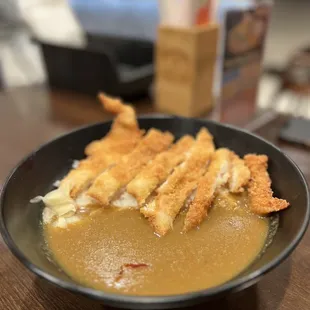 Curry chicken and rice