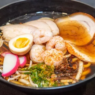 Combination Udon Soup