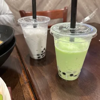 Coconut Taro Milk Tea