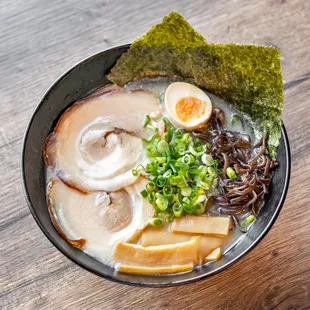 a bowl of ramen