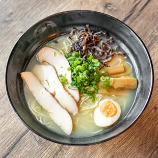 a bowl of ramen