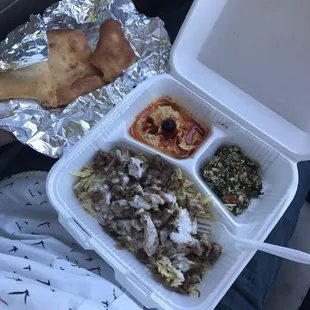 shawarma chicken yum yum.