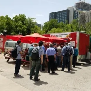 outside, burritos and wraps