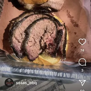 Brisket sandwiche