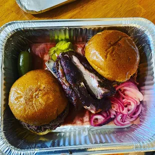 Grilled Cheese Brisket Sandwich