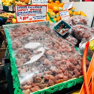 Sweet Dried Strawberries