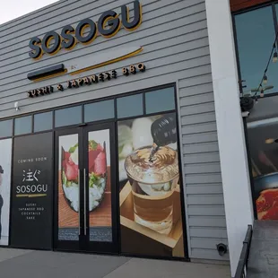 Storefront. Getting ready to open soon!