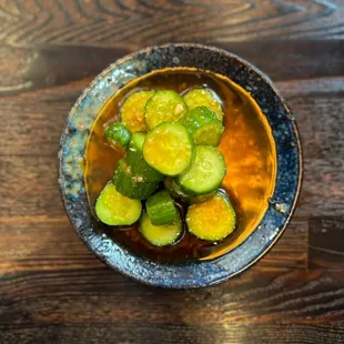 Spicy Cucumbers