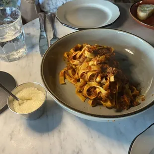 Fettuccine Bolognese