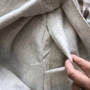 literally coming apart at the seams