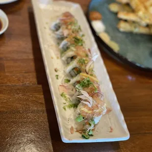 lemon salmon roll