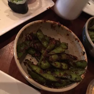 Garlic Edamame