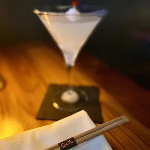 Lychee martini