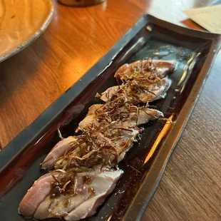 Tuna with truffle